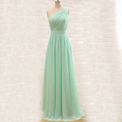 Three styles of bridesmaid dresses