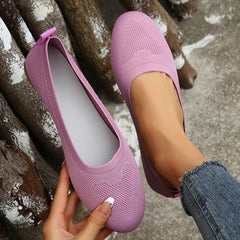 Women's Loafers Casual Slip On Mesh Shoes Flats