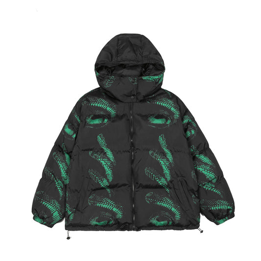 American Vintage Hooded Loose Cotton puffer Jacket