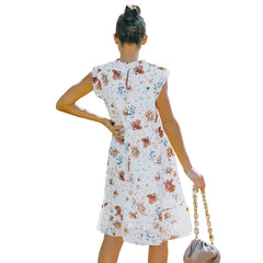 European And American Style Floral Skirt