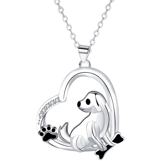 Puppy Necklace Women's Light Luxury Minority High-grade