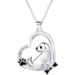 Puppy Necklace Women's Light Luxury Minority High-grade