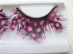 Two-color Color Matching Feather Eye Lashes