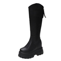 Women's Korean Style Slim But Knee Boots