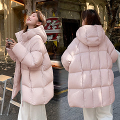 Short Cotton-padded Parka For Women