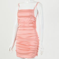 Satin New Pure Color Sling