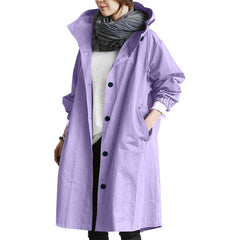 Trench Coat For Women, Medium Length, Petite, Elegant Waisted Long-sleeved Coat