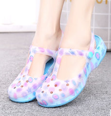 New sandals, women's shoes, Summer hole shoes