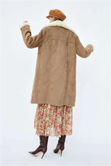 Women's European And American Style Casual Long Cotton Coat