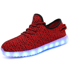 Fluorescent shoes