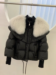 Jacket Female Light Luxury Loose And Warm Puffer Jacket Coat