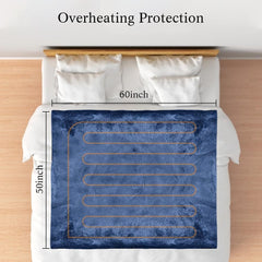 Safety third gear for heating electric blanket