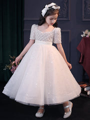 Flower Girl Wedding Dress Little Girl Dress Costume