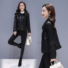 Zipper short thick long sleeves