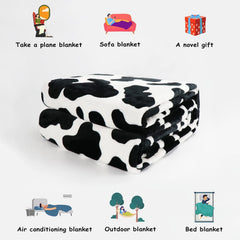 Cow Print Blanket Flannel Blanket