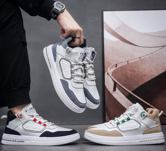 Autumn New High-top All-match Breathable Casual Sports Shoes