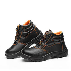 Work shoes steel toe high-top shoes