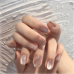 Milk tea spar cat eye nail polish 7ml