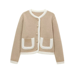 Autumn  Retro Loose Casual Knitted Coat