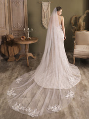 Super Fairy Long Lace Flower Trailing Church
