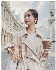 Temperament Popular Coat Waist Was Thinner