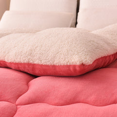 Thick Lambskin Winter Duvet Insert Double-sided Velvet Lambswool Warm Quilt