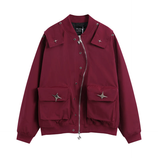 Autumn And Winter American Locomotive Style Jacket Coat