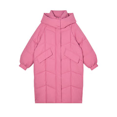 Thick Loose And Warm Cotton-padded puffer Coat Women