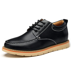 Men's Leather Shoes Height Increasing Insole 6cm