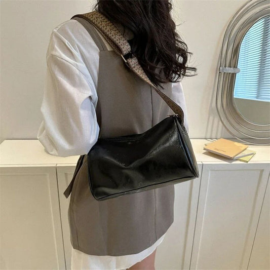Handbags For Women Shoulder Tote Work Bags Vintage PU Leather Boston Women Small Handbag And Purse Fashion Designer Crossbody Bag Female Casual Travel Pillow Shoulder Bag