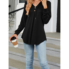 Women's Long Sleeve  Hoodie Sweatshirts