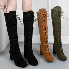 Women's New Lace-up Boots