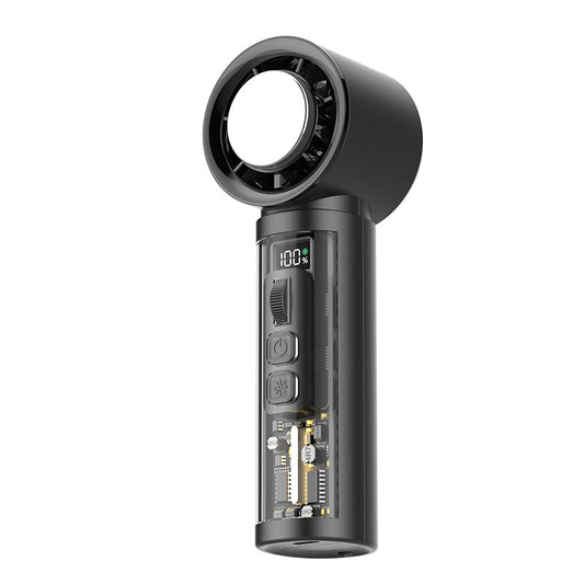 Mini-portable Usb Rechargeable Handheld High-speed Turbo Fan