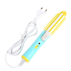 Mini 2 In 1 Electric Hair Curler Roller Curling Iron Brush