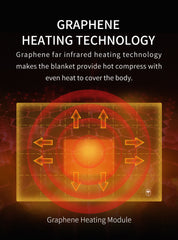 Graphene Intelligent Heating Multifunctional Blanket For Office