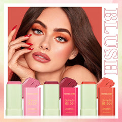Vigorous Silky Matte Shimmer Contour Stick Blusher
