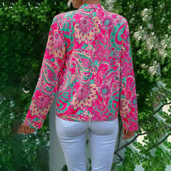 Women's 2025 Fashion V-Neck Tops Long Sleeve Business Casual Blouses Summer Tees Shirts