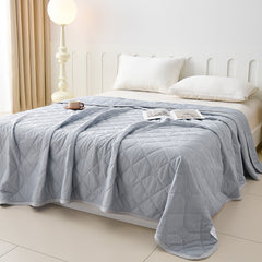 Cool Silk Solid Color Summer Air-conditioned Room Summer Quilt