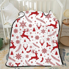 Christmas Flannel Printed Blanket
