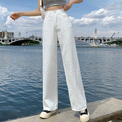 Loose Straight Leg Trousers Wide Leg Mopping Pants