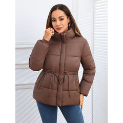 Women Puffer Coat Cotton-padded puffer Jacket Cotton-padded