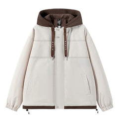 Men's Spring And Autumn Hooded All-matching Jacket