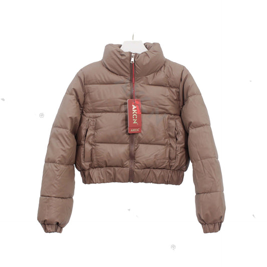 Autumn And Winter Stand-up Collar Downcotton-padded Jacket