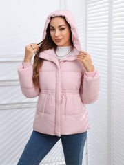Women Puffer Coat Cotton-padded puffer Jacket Cotton-padded