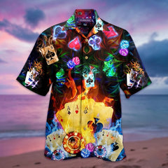 Casual Short Sleeve Loose Shirt 3D Printed Cardigan