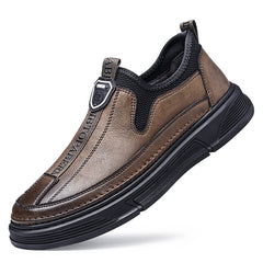 Solid Color Casual Men's Shoes Daily Travel Low Cut Round Head