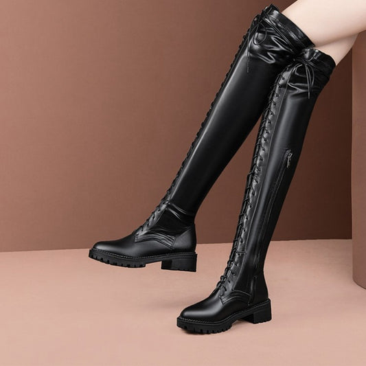 Knee-length Women's Boots