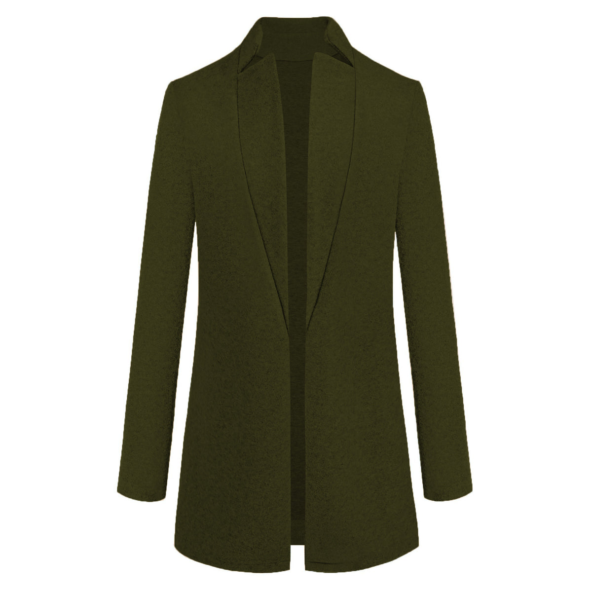 Long Wool Coat Warm Elegant Winter Coat Female Plus Size