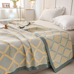 Washed Air Conditioning Quilt Thin Blanket