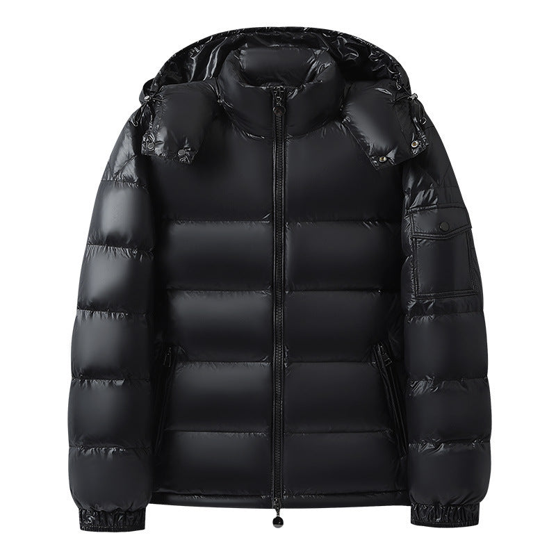 Men's Hooded Trend Fashionable Warm puffer Jacket